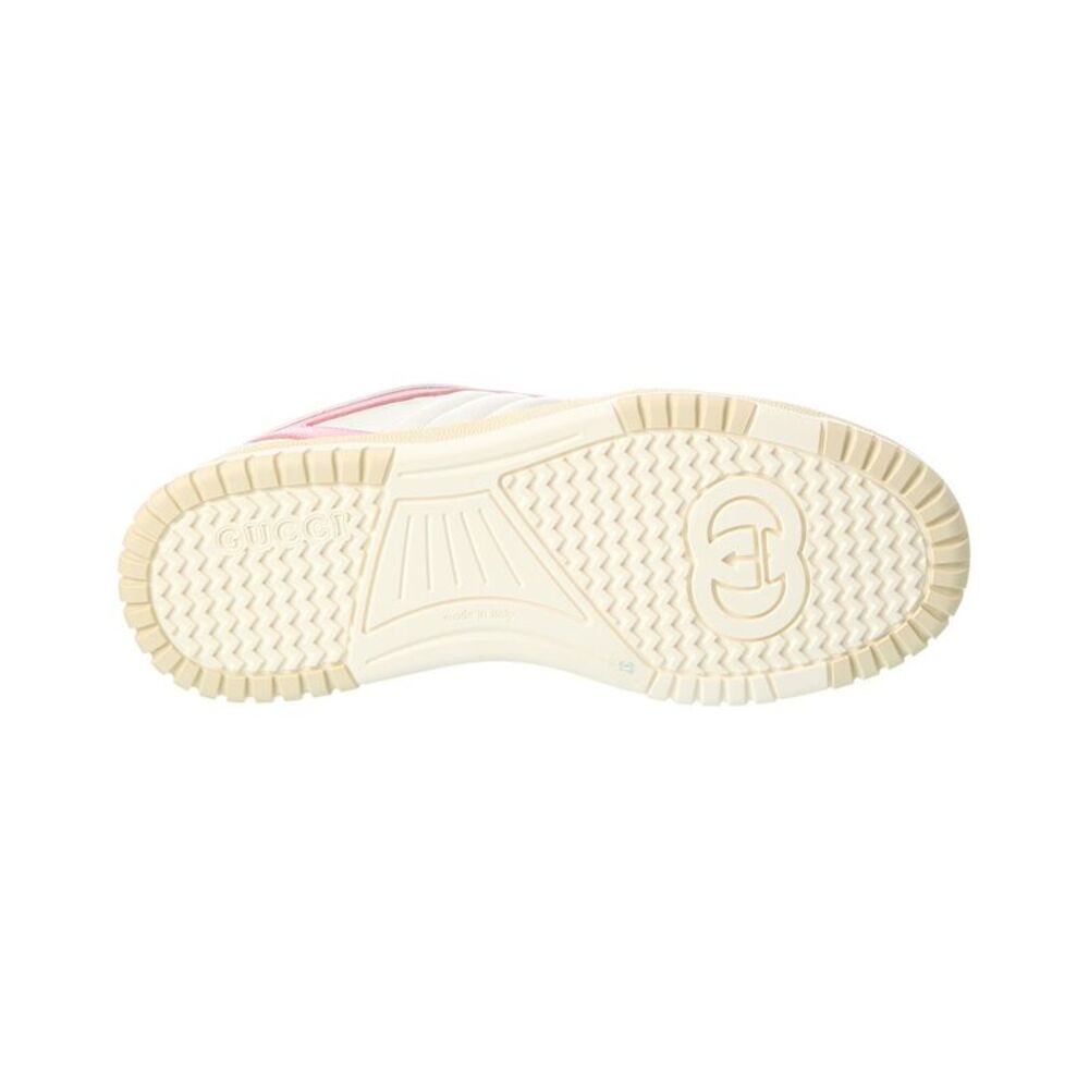 Gucci Re-Web Leather Sneaker - Picture 4 of 5